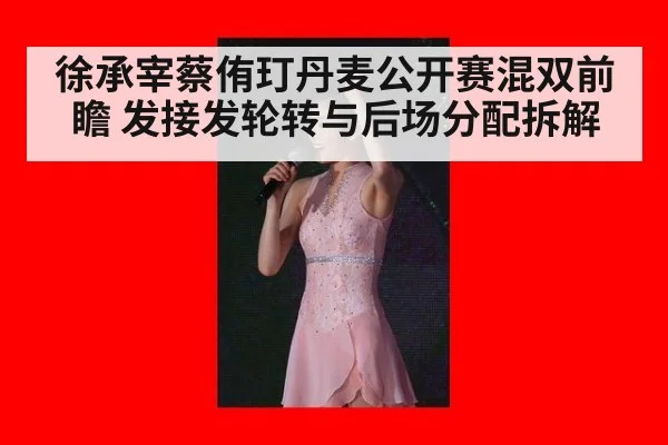 徐承宰蔡侑玎丹麦公开赛混双前瞻 发接发轮转与后场分配拆解